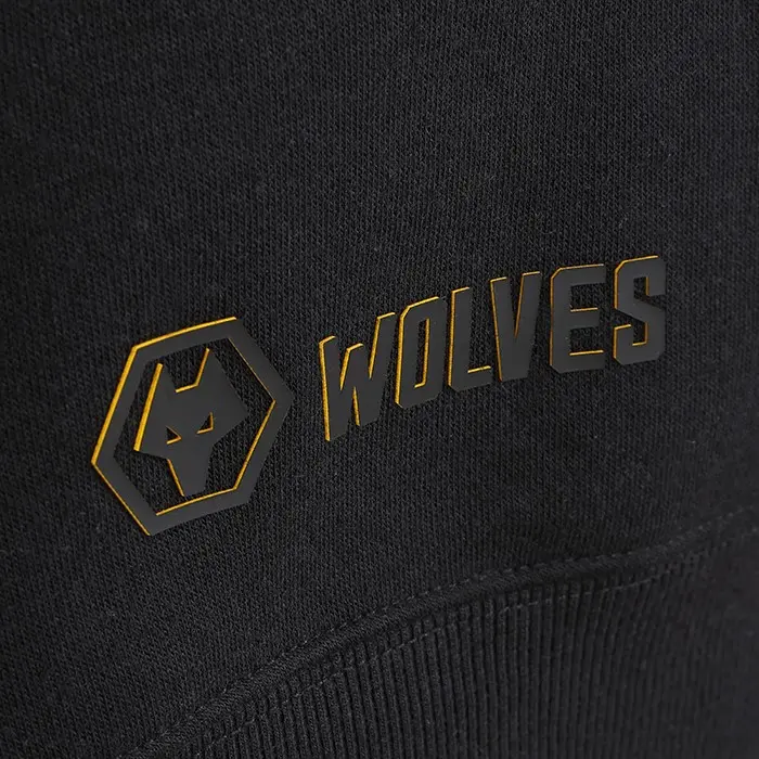 Wolverhampton Wanderers Shop | Blackout Hoodie – Black Wolverhampton Wanderers Merchandise
